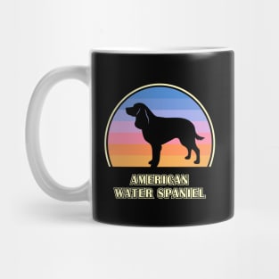 American Water Spaniel Vintage Sunset Dog Mug